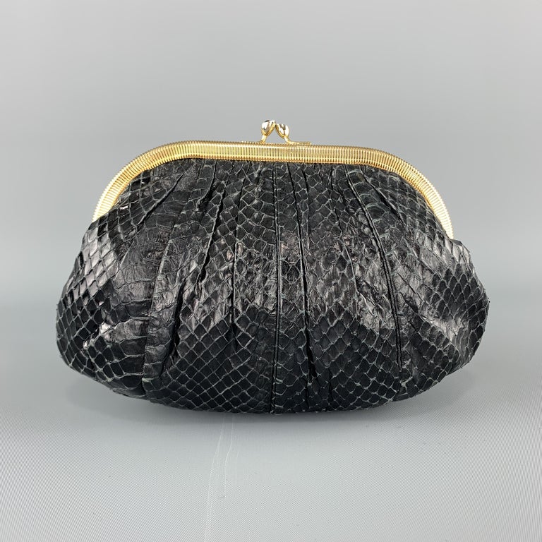 HYLong Women's Fashion Retro Snake Skin Envelope Bag Clutch Purse Evening  Bag: Handbags