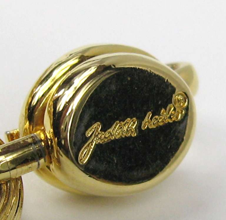 Women's JUDITH LEIBER Semi Precious Stone Charm Belt  1980s