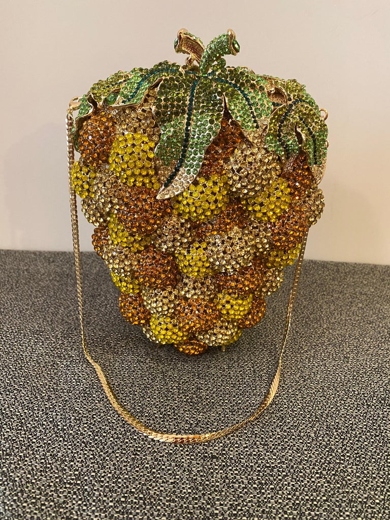 Judith Leiber style pineapple purse. Bling and more bling!