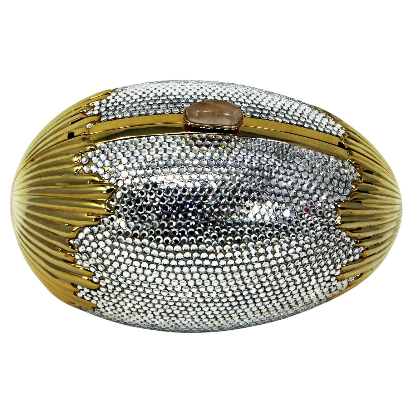Borsa da sera con uovo di cristallo di Judith Leiber Swarovski