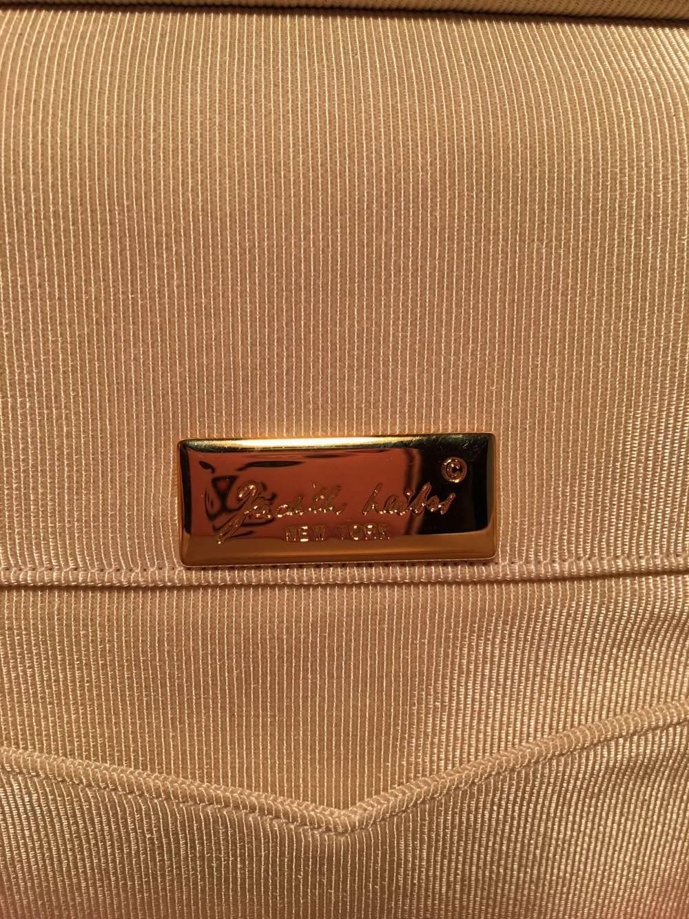 Judith Leiber Vintage Cream Leather Clutch For Sale 2