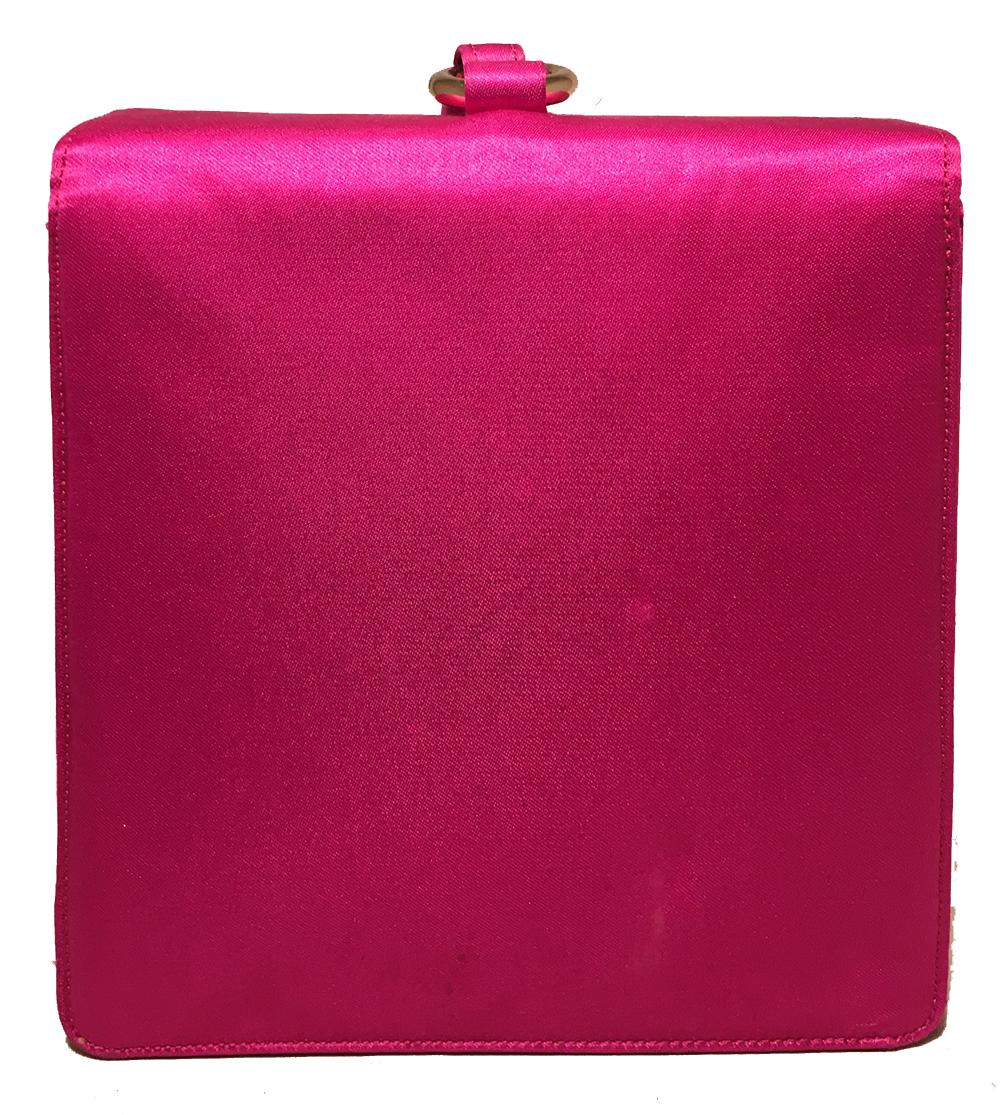 hot pink evening bag