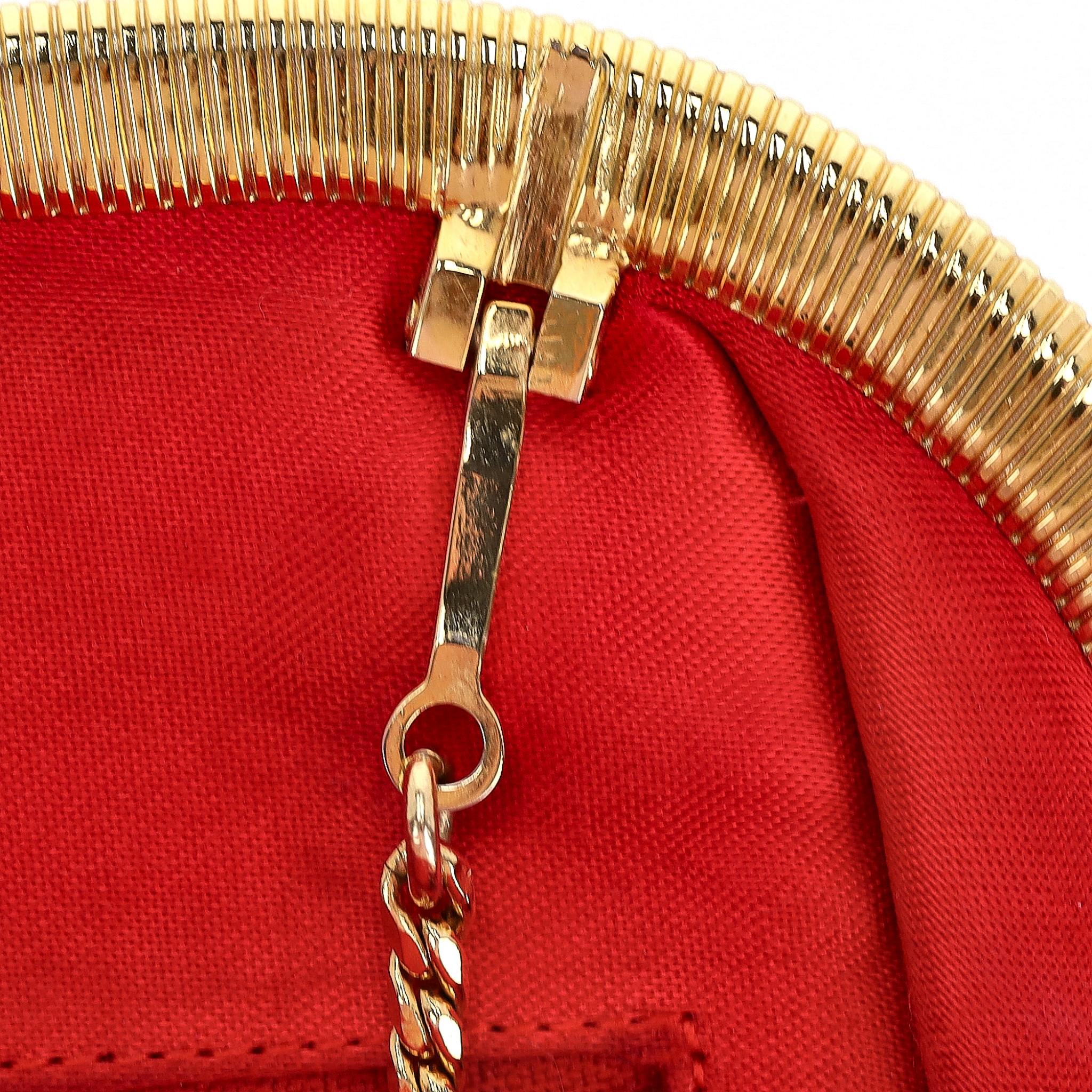 Judith Leiber Vintage Snake Skin Bag With Chain Strap 6