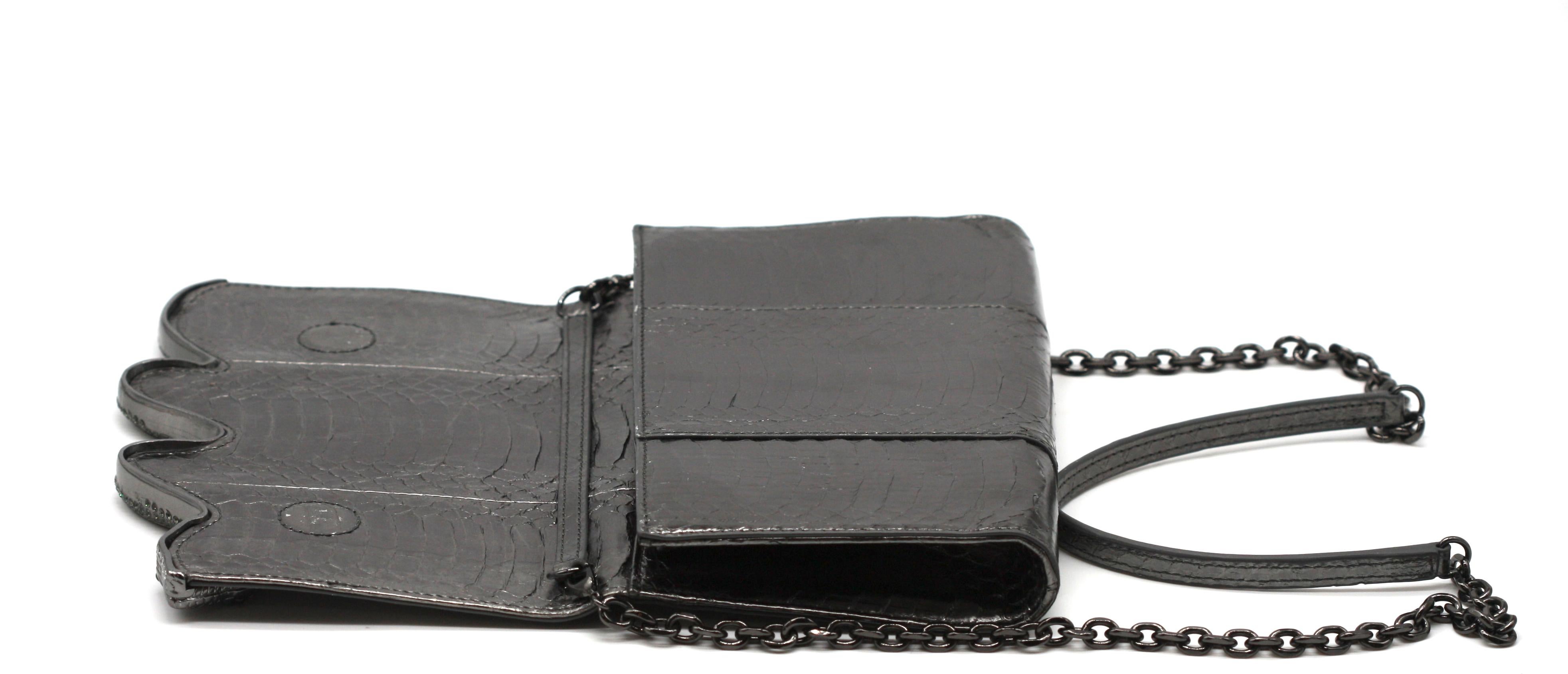 Judith Lieber Collectors Limited Ed. Borsa in pelle di serpente In condizioni buone in vendita a West Palm Beach, FL