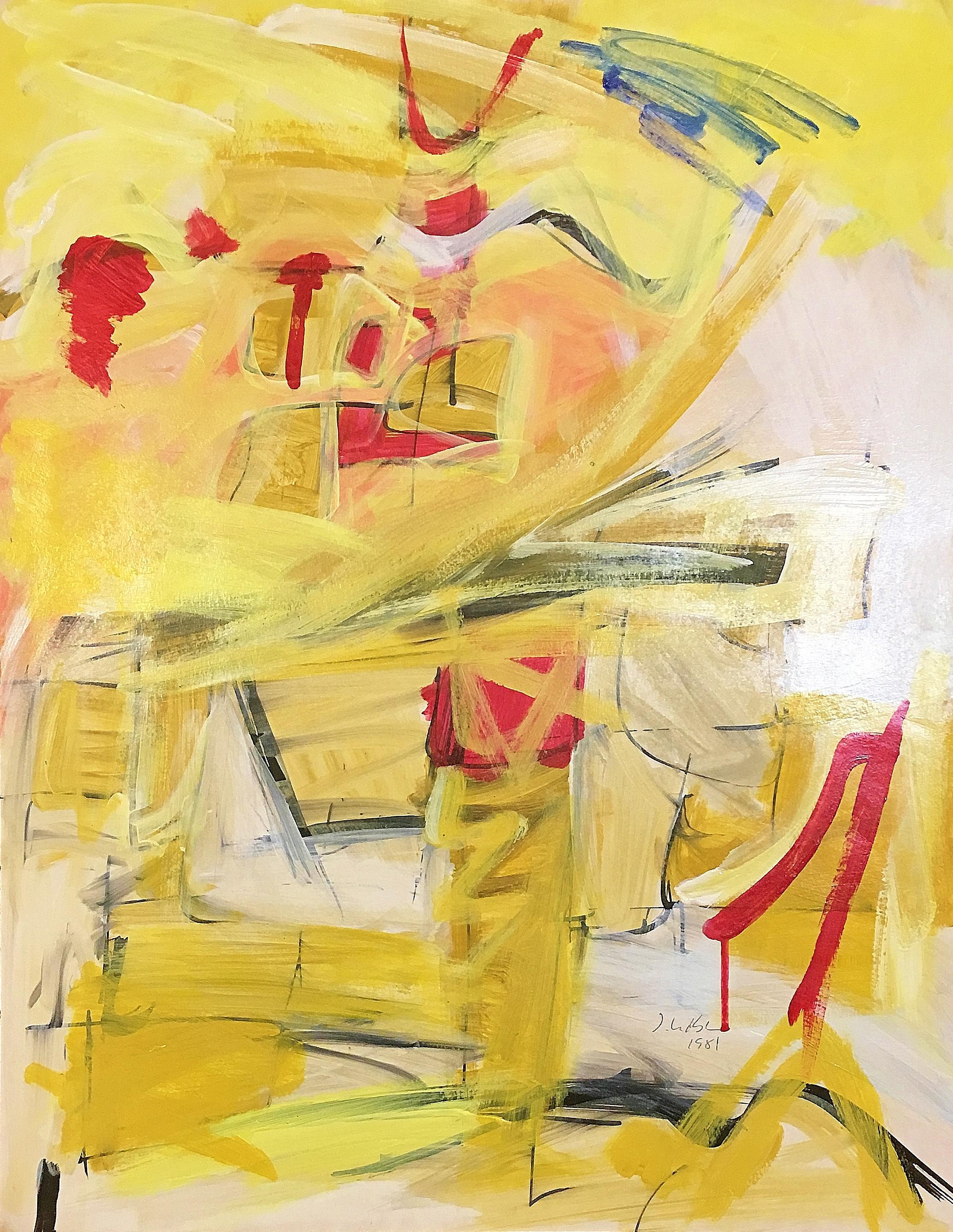 Judith Lindbloom Abstract Painting - Rampant Vessel