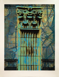 Judith Lipnik Perlow Column Series (Large III) 2003 Signed Serigraph on Paper