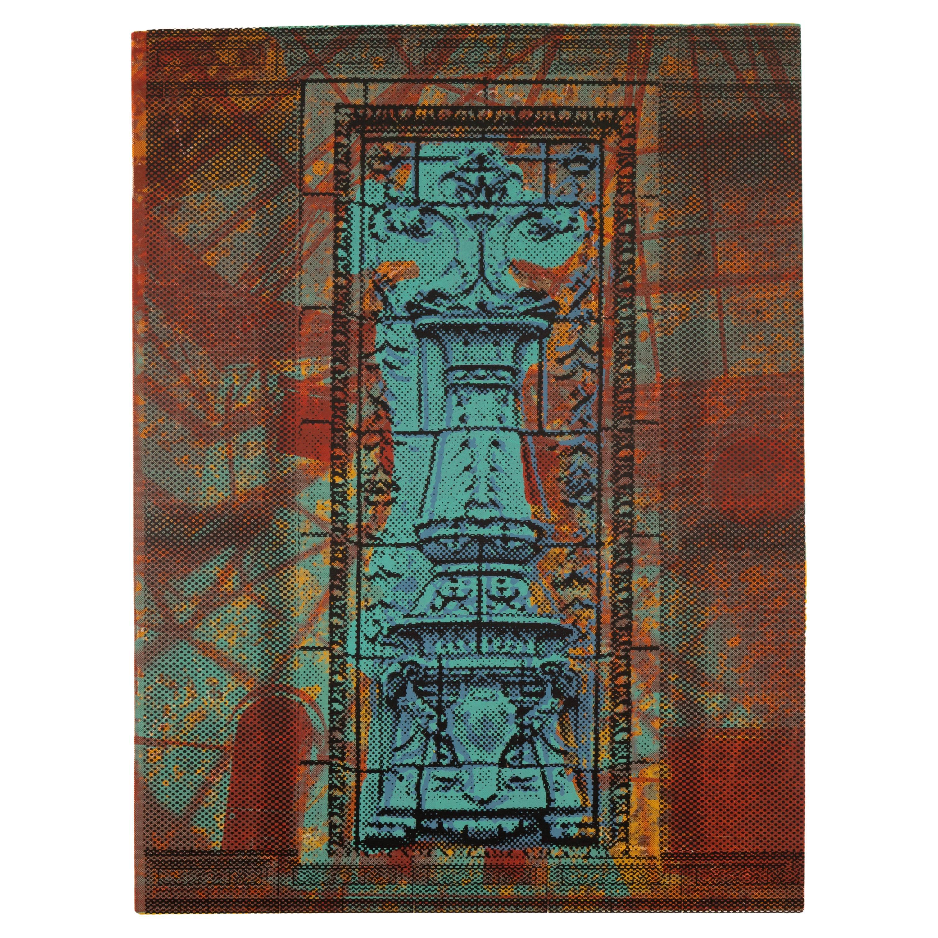 Judith Lipnik Perlow Column Series XI 2003 Signed Serigraph in Colors on Paper