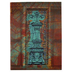 Judith Lipnik Perlow Column Series XI 2003 Signed Serigraph in Colors on Paper