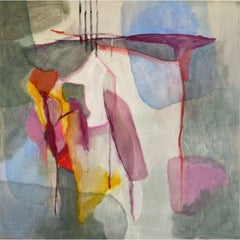 Deja Vu #1, Judith North, Abstraktes Gemälde, Öl auf Leinwand, Geometrisch Abstrakt 