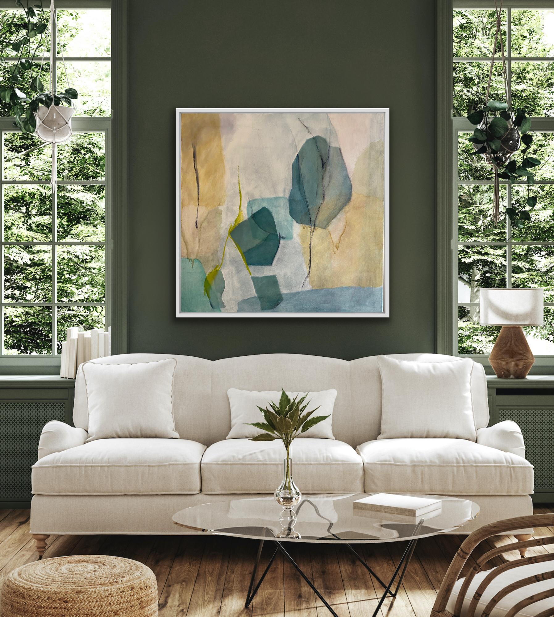 Deja Vu n° 3, Judith North, peinture contemporaine, art géométrique abstrait en vente 6