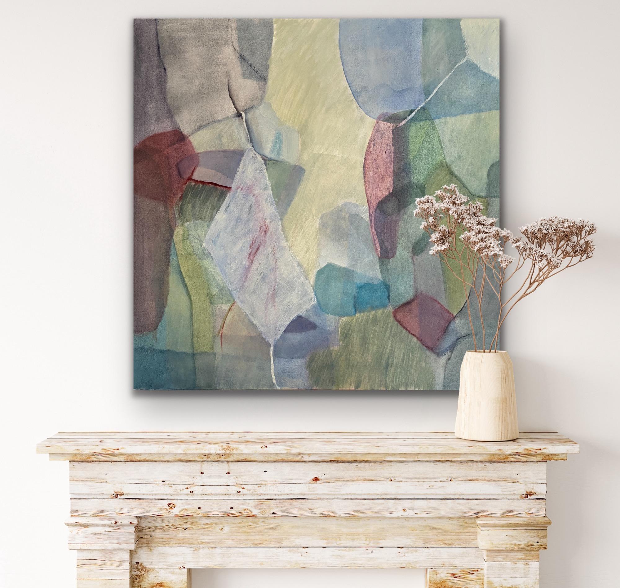 Deja Vu #4, Judith North, Pintura original, Arte contemporáneo, Arte abstracto en venta 11