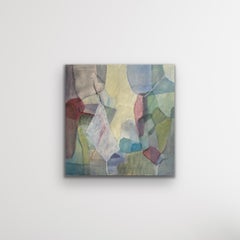 Deja Vu #4, Judith North, Original painting, Contemporary art, Abstract art