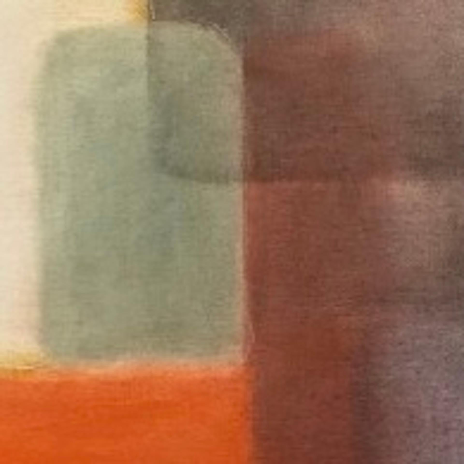 Finding Space #14, Judith North, Pintura al óleo abstracta original, Arte asequible en venta 2