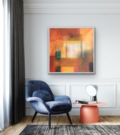 Judith North, Finding space #1, Original Abstract Painting, Affordable Art