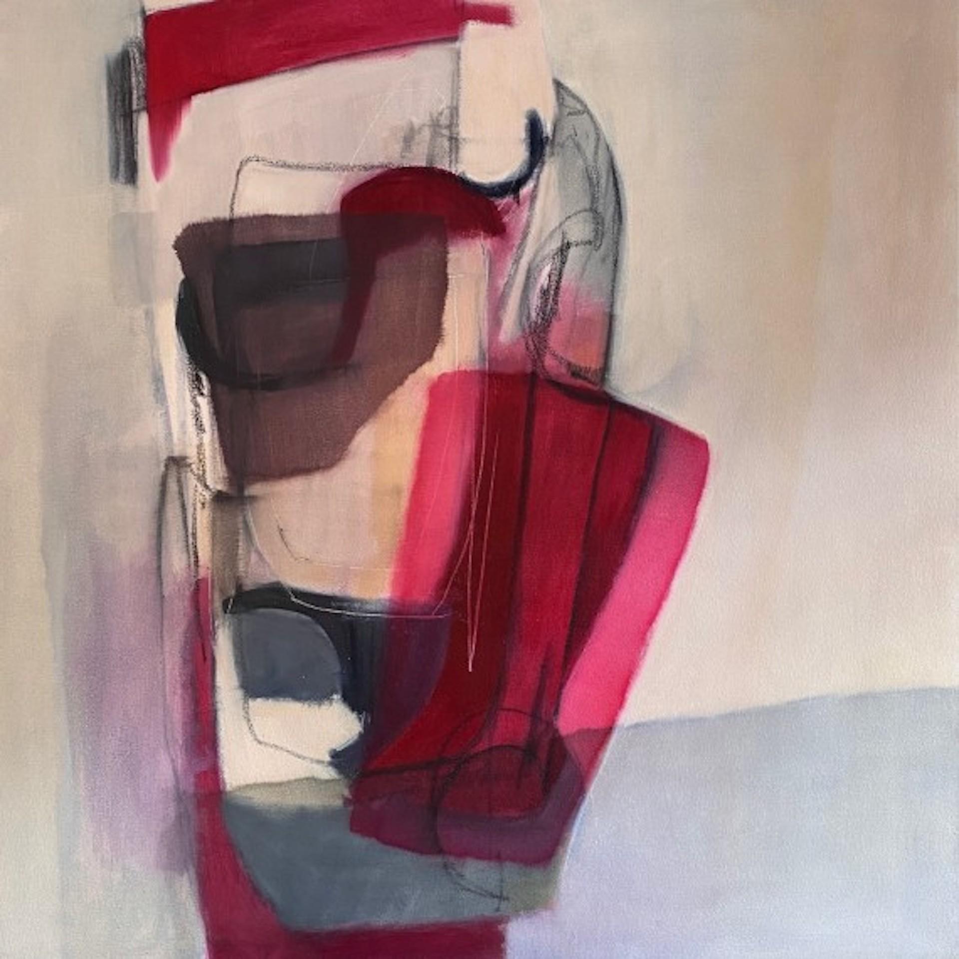Judith North Still-Life Painting - The Conviction of Things Not Seen #1, Modern Style Abstract Painting
