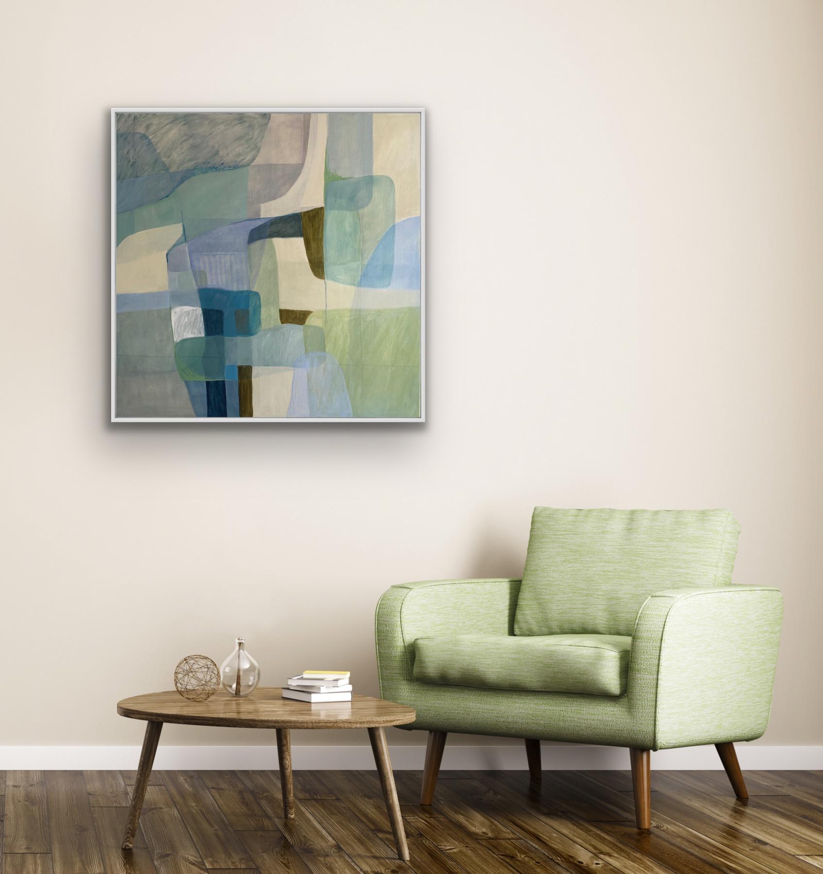 La memoria delle cose sconosciute 7(ii), Contemporaneo, Astratto - Painting di Judith North