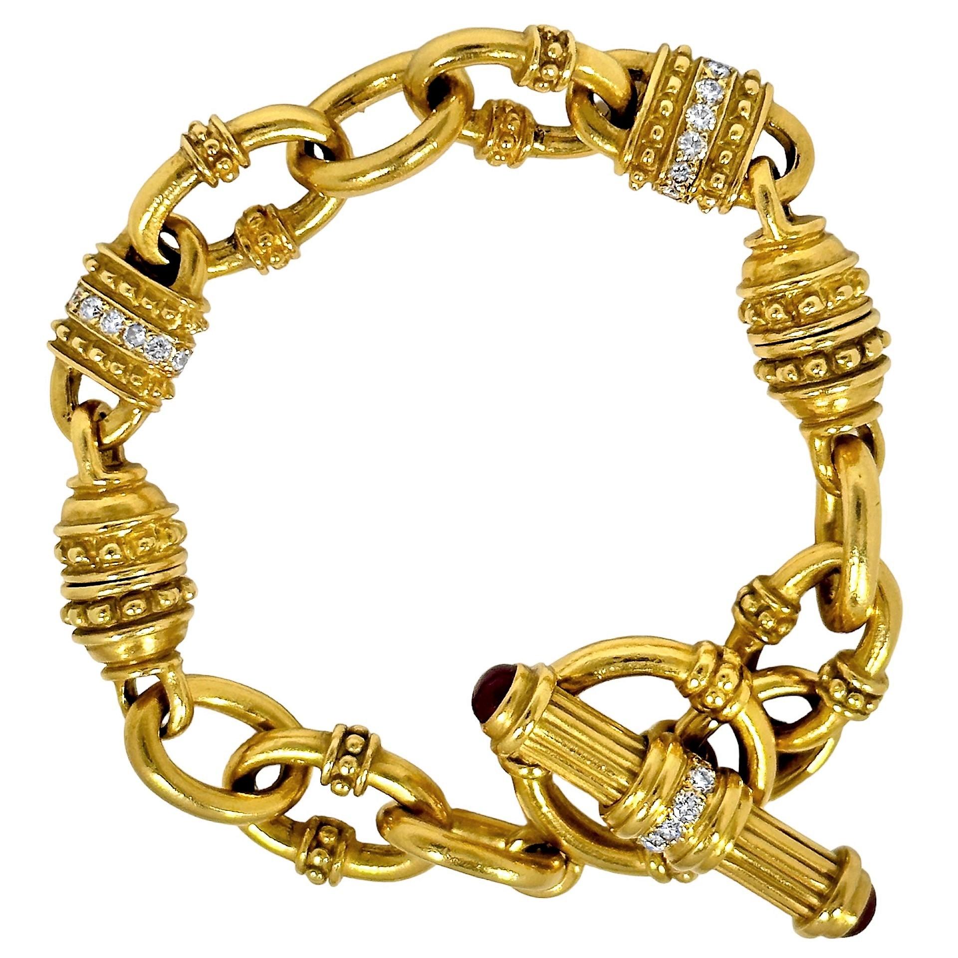 Judith Ripka 18k Gold Classic Revive Perlenkette mit besonderen Eigenschaften im Angebot 5