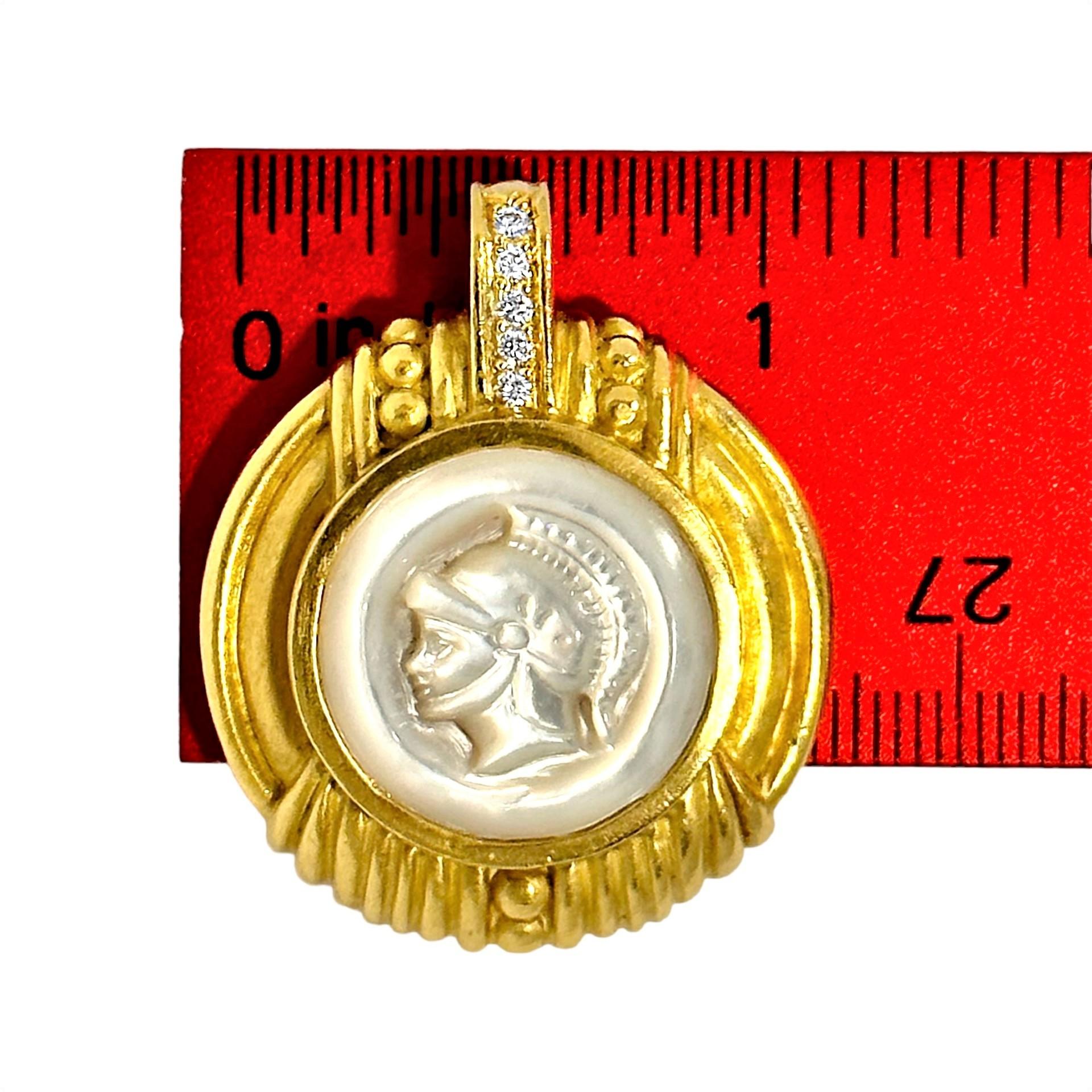 Judith Ripka 18k Gold Classic Revive Perlenkette mit besonderen Eigenschaften 4