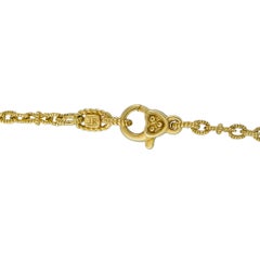 Judith Ripka 18K Yellow Gold 0.15ct Diamond and Pearl Necklace JR07-051926