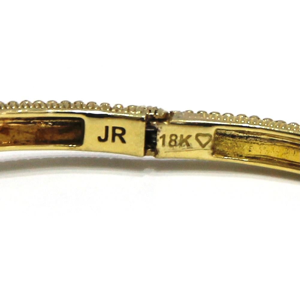 Modern Judith Ripka 18K Yellow Gold Gold Bracelet For Sale