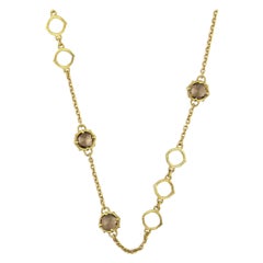 Collar de cuarzo en oro amarillo de 18k Judith Ripka