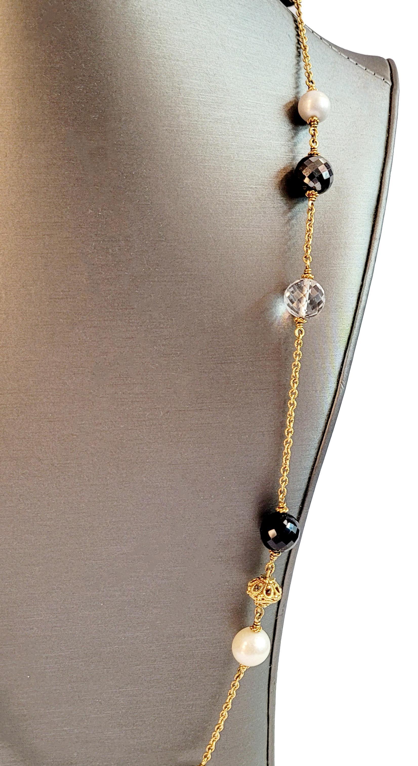 Judith Ripka BAHAMA MAMA Collection'S Perlenkette im Zustand „Neu“ im Angebot in New York, NY