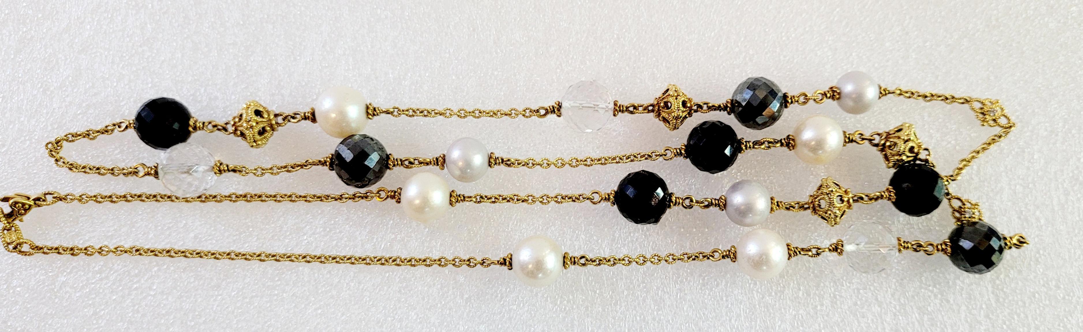 Judith Ripka BAHAMA MAMA Collection'S Perlenkette im Angebot 2