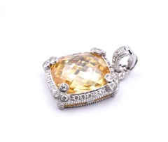 Judith Ripka Canary Crystal Olivia Pendant