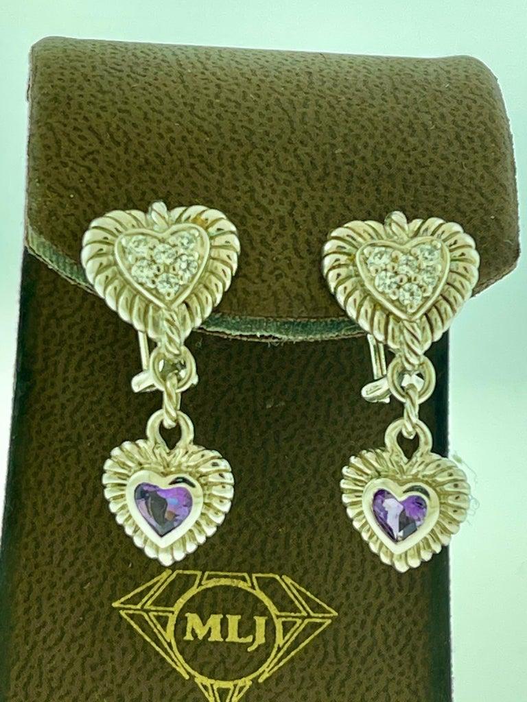 judith ripka heart earrings