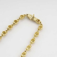 Judith Ripka Diamond "Y" Drop Tennis Necklace 7.73CTTW