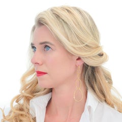 Judith Ripka Fabulous Gold Chandelier Earrings