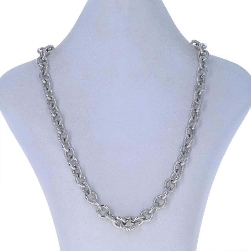 Women's Judith Ripka Fancy Cable Chain Necklace 20
