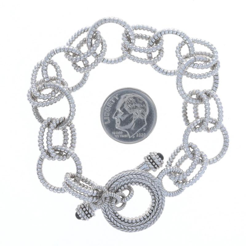 Women's Judith Ripka Onyx Fancy Chain Bracelet 7 1/4