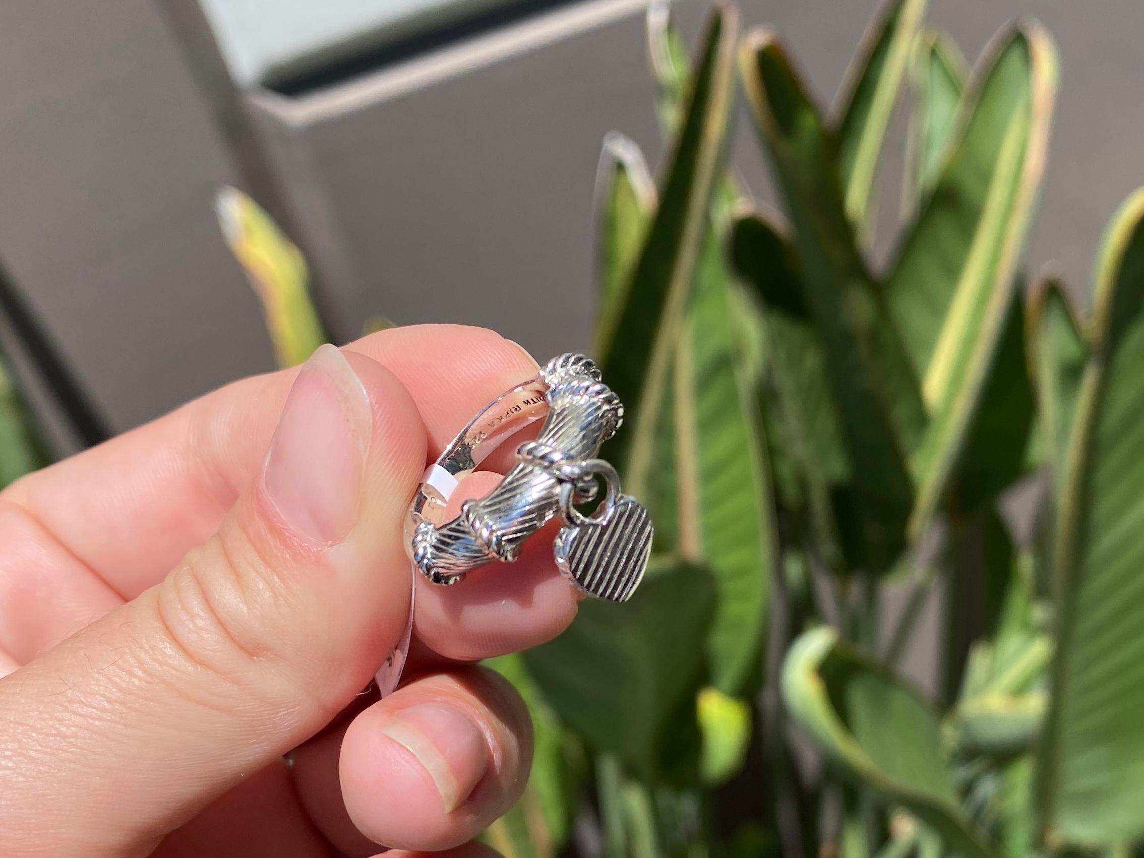 Judith Ripka Ring In Excellent Condition For Sale In Carlsbad, CA