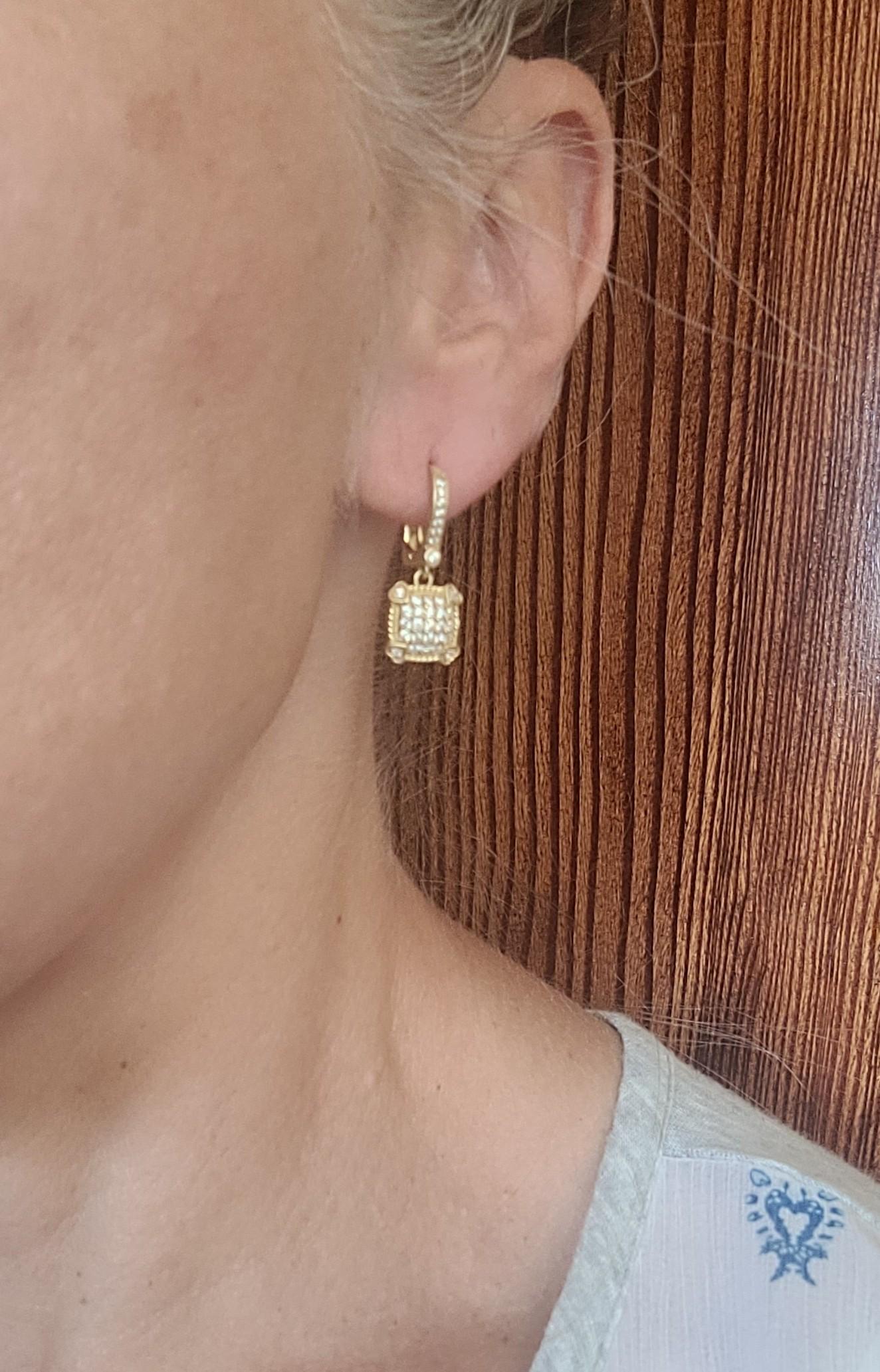 Judith Ripka, orecchini, collana e anello con cuore in oro Sterling Vermeil CZ Set in vendita 1