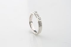 Judith Ripka Sterling Silver & Cubic Zirconia Ring, Size 8.75