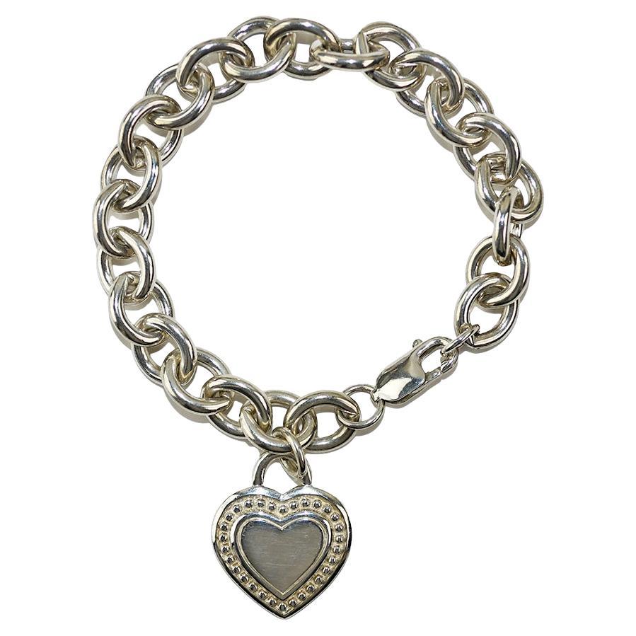 Judith Ripka Bracelet en argent sterling en forme de cœur 49,7 g en vente