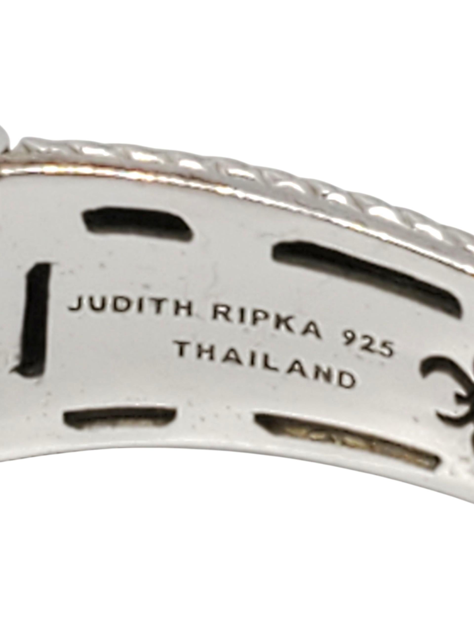 Judith Ripka Bracciale con cerniera in argento 925 con più pietre preziose #23386 in vendita 1