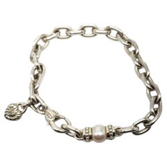 Judith Ripka Sterlingsilber- und Perlenarmband #19502