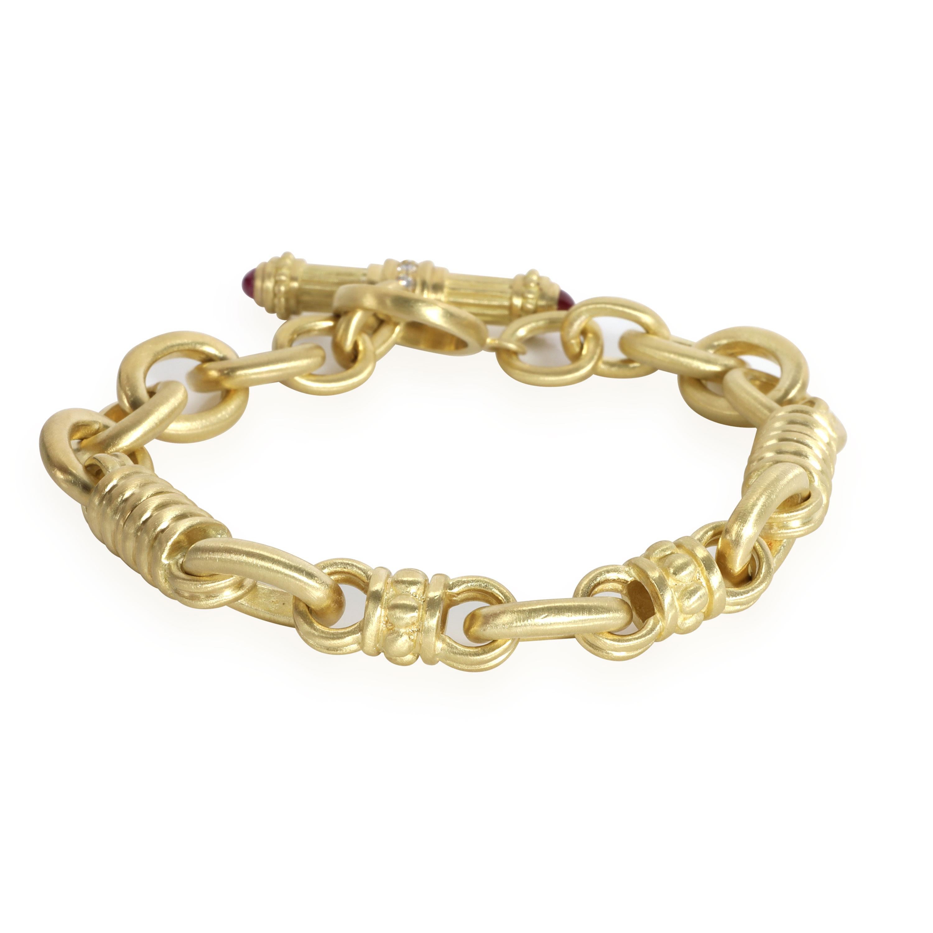 
Judith Ripka Toggle Diamond Bracelet in 18K Yellow Gold 0.25 CTW

PRIMARY DETAILS
SKU: 110351
Listing Title: Judith Ripka Toggle Diamond Bracelet in 18K Yellow Gold 0.25 CTW
Condition Description: Retails for 15000 USD. In excellent condition and