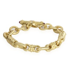 Judith Ripka Toggle Diamond Bracelet in 18K Yellow Gold 0.25 CTW