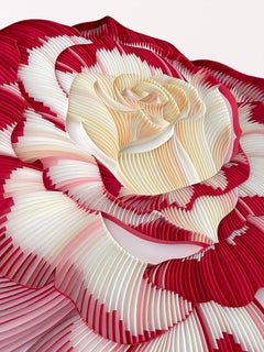 ENGLISH ROSE - Paper Rose Wall Sculpture