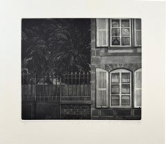 El Parque del Jardín, mezzotinta de Judith Rothchild