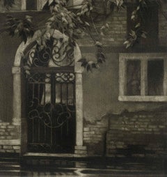 Rio Osmarin (boats on the canal Rio de S. Provolo o de l'Osmarin, Venice)