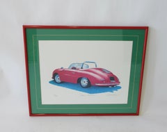 Judith Savic Porsche Dream Machine print 61/500 dated 1990