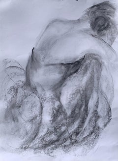 Momentos delicados de Judith Williams bailarina en blanco y negro sobre papel