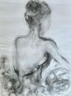 Poesía en movimiento de Judith Williams bailarina contemporánea en blanco y negro