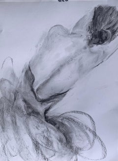 The Art of Relaxation di Judith Williams Ballerina in bianco e nero su carta
