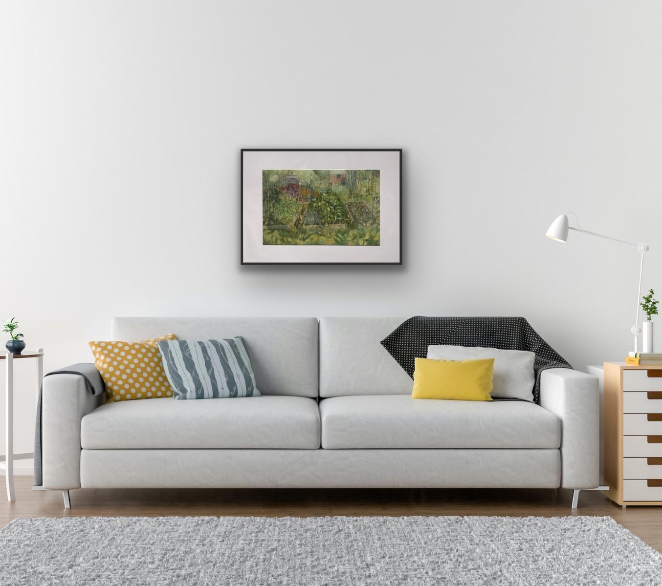 Huertos - Verano, Impresión, Paisaje, Prados, Paisaje marino en venta 3