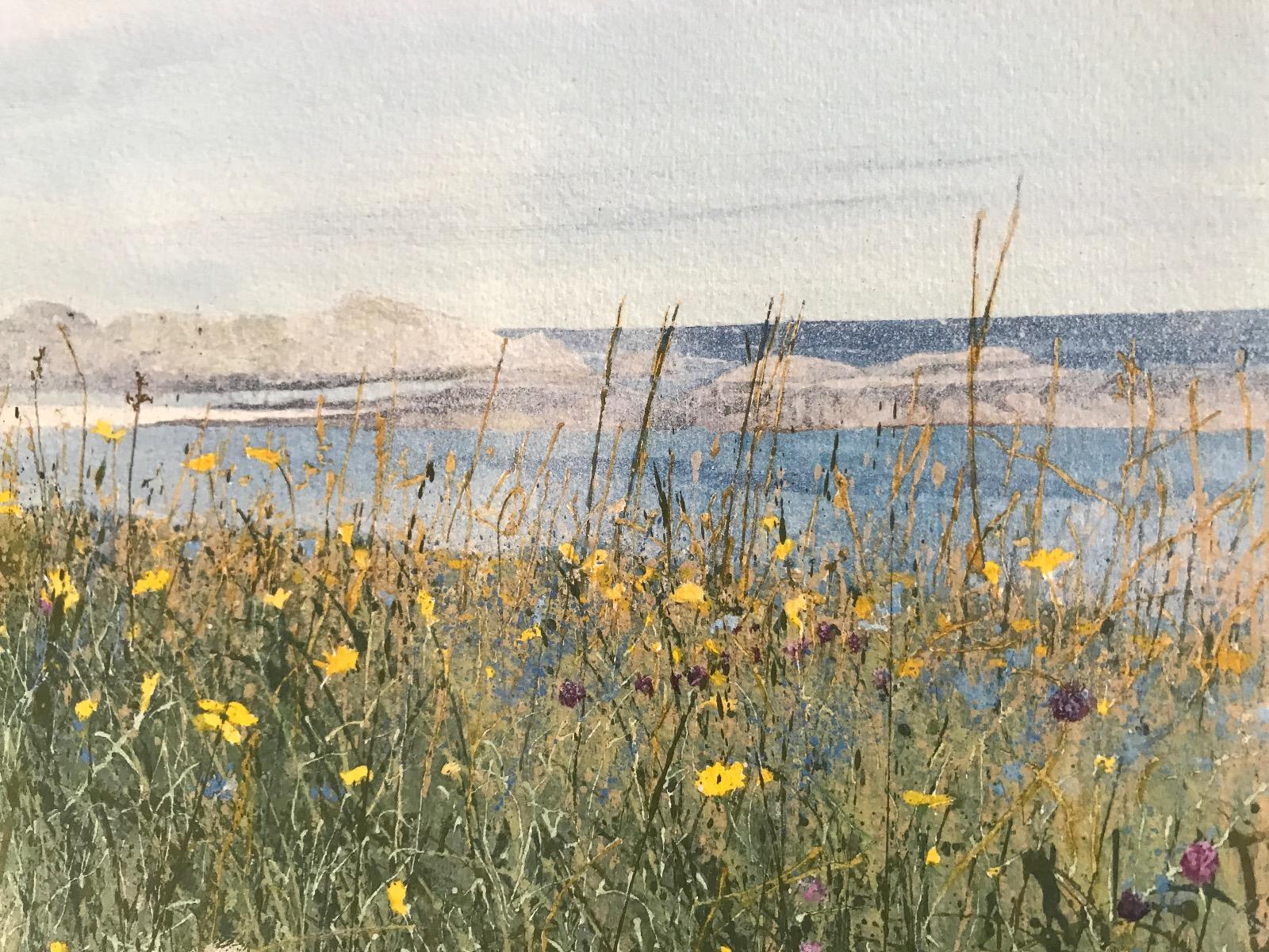 Pradera marina, Impresión, Paisaje, Praderas, Paisaje marino - Print Contemporáneo de Judith Yarrow